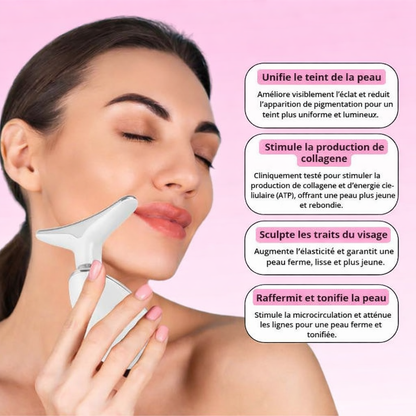 Rolori - Masseur facial LED tonifiant