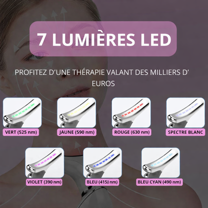 Rolori - Masseur facial LED tonifiant